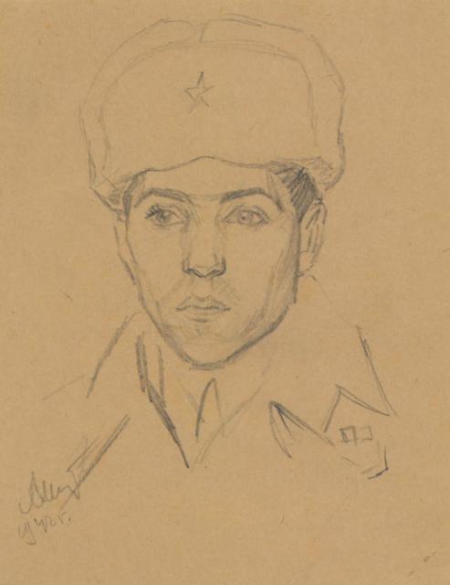 Шмидт А.В. Неизвестный лейтенант. 1942 Шмидт А.В. Неизвестный лейтенант. 1942